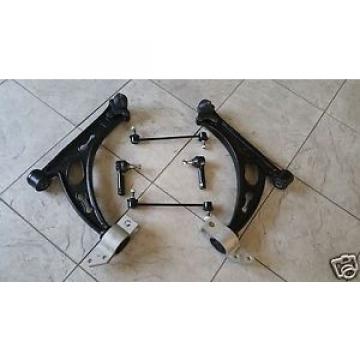 SEAT LEON MK2  05-13TWO FRONT LOWER WISHBONES ARMS /TWO LINKS+TWO TRACK ROD ENDS