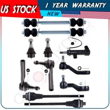 11 Pcs/Set Tie Rod End Ball joint Suspension for 00-06 Chevrolet Suburban 1500