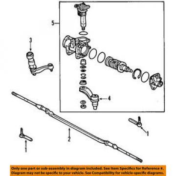 GM OEM Steering Gear-Outer Tie Rod End 19149617 #1 ON DIAGRAM