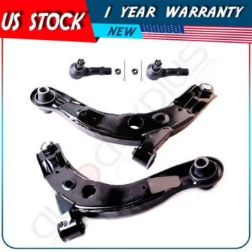 For 2000-2006 Mazda MPV Suspension Lower Control Arm Outer Tie Rod End 4 Pcs