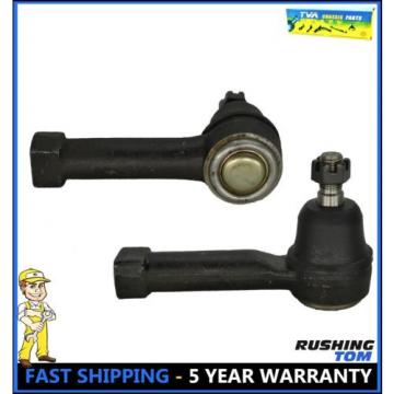 2 Pc Front Left Driver Right Passenger Outer Tie Rod Ends For Kia Spectra Sephia