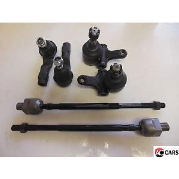 Fits Mazda Miata 90-97 2 Inner &amp; 2 Outer Tie Rod Ends 2 Lower Ball Joints