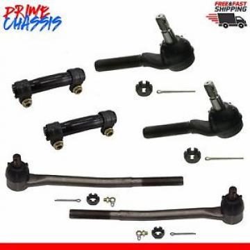 6 PC Steering Parts Ford Mustang Cougar 69-70 Maverick Comet 70-74 Tie Rod Ends