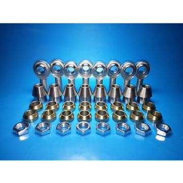 Econ 4-Link Rod Ends 3/4-16 x 5/8 Bore, Heim Joints w/ Cones(Fits1.25 x.120Tube)