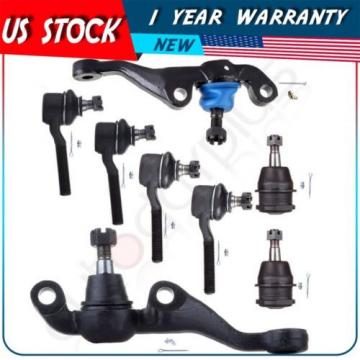 New Upper Lower Ball Joints Tie Rod End Suspension Kit For 1970-1976 Dodge Dart