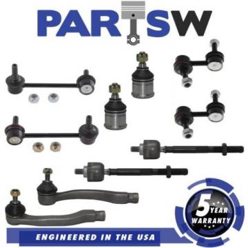 Honda CRV Suspension Front &amp; Rear Sway Bar Link Ball Joints Inner Outer Tie Rods