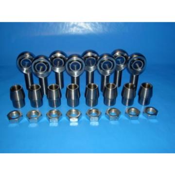 4-link kit 3/4 x 3/4 Bore, Chromoly, Rod End, Heim Joint, (Bung 1-3/8 x.120).750