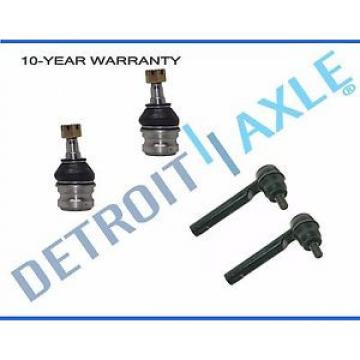 New (2) Outer Tie Rod End Link + (2) Lower Ball Joint Kit for Subaru Forester