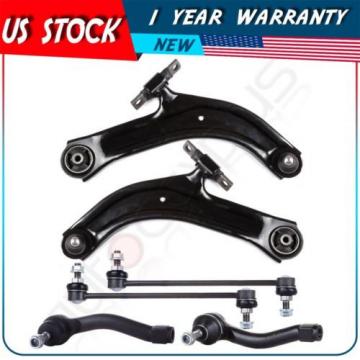 Set Of 6 New Front Set Complete Parts Suspension Kit For 2007-2012 Nissan Sentra