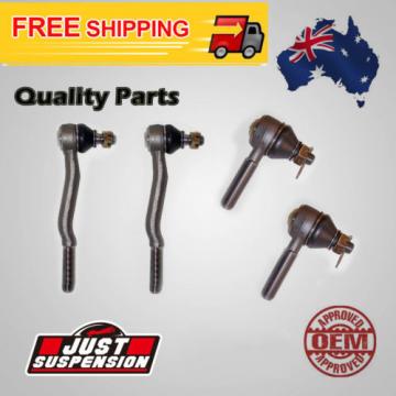 4 x Outer + Inner Tie Rod End For Toyota Hilux 4WD LN106 RN105 YN105 1985-2005