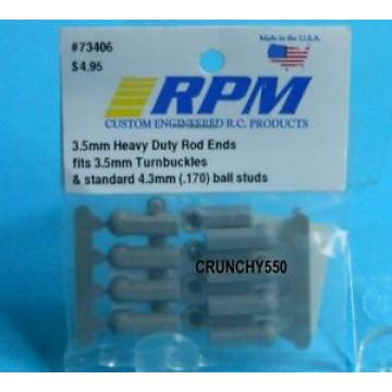RPM 73406 3.5mm Heavy Duty Rod Ends/Ball Cups RC Part