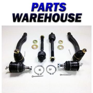 4 Kit Suspension Steering Parts Ball Joints Tie Rod Ends 1 Year Warranty