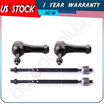 Suspension Kit LH RH Inner Outer Tie Rod End Links For 2005-07 Chevrolet Equinox