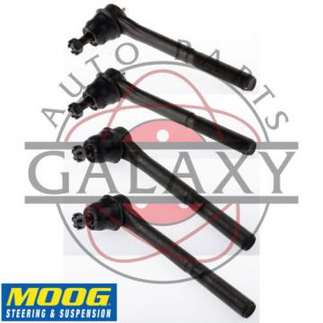 Moog New Inner &amp; Outer Tie Rod End PairS For Blazer Hombre Jimmy S10 Sonom 2WD