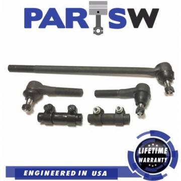 5 Pc Steering Kit for Ford F-250 1985-1994 4WD Models Inner &amp; Outer Tie Rod Ends