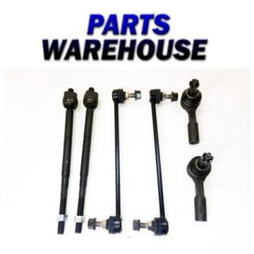 6 Pc Sway Bar Tie Rod Kit For Chevy Cobalt Pontiac Pursuit Saturn Ion