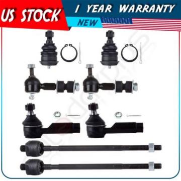 8X Front Lower Ball Joint Tie Rod End Kit Suspension For 1995-1999 Nissan Maxima