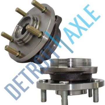 Pair (2) NEW Front Left and Right Wheel Hub and Bearing Assembly for Mitsubishi