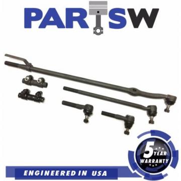 6Pc New Steering Kit for F-100 F-150 F250 Inner Center Link &amp; Outer Tie Rod Ends