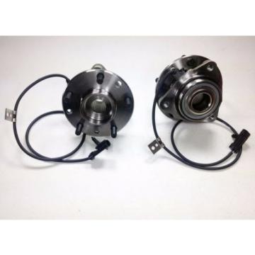 2 New Front Left &amp; Right Chevy Gmc Olds Wheel Hub And Bearing Assembly Pair 4WD