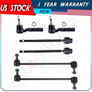 New Suspension Front Tie Rod Ends For 2005-2009 Chevy Malibu &amp; Pontiac G6