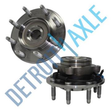 Pair of 2 New FRONT Driver and Passenger Wheel Hub &amp; Bearing Chevy &amp; GMC ABS 2WD