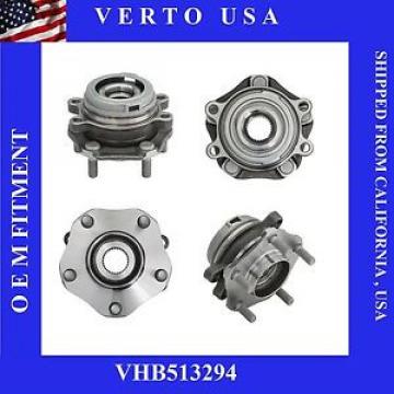 Set Of 2 Wheel Bearings and Hub Assembly Front   fits 07-12 For Nissan Altima
