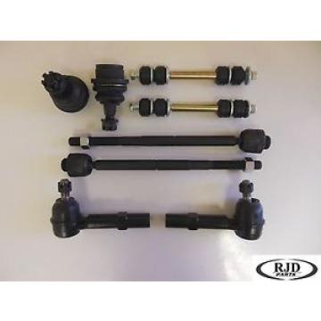 2 Inner 2 Outer Tie Rod Ends 2 Lower Ball Joints 2 Front Sway Bar Links