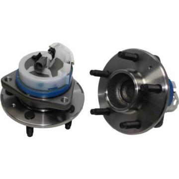 Both (2) New Wheel Hub &amp; Bearing Assembly REAR 2002-07 Buick Rendezvous FWD ABS
