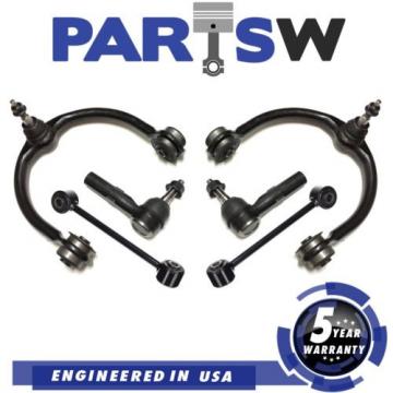 6 Pc Front Suspension Kit for Jeep Commander Grand Cherokee Outer Tie Rod Ends