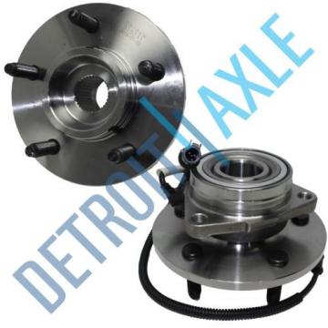 2 NEW Front (Left and Right) Ford Lincoln WHEEL HUB BEARING ASSEMBLY 5 LUG ABS