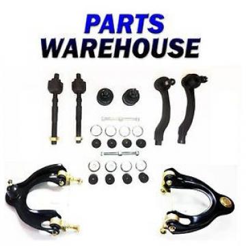 10 Piece Kit Ball Joints Inner Outer Tie Rod Ends Sway Bar Links Upper Contro...