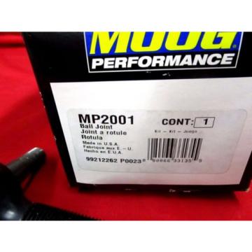 NEW MOOG MP 2001  TIE ROD ENDS,LOW FRICTION,REBUILDABLE