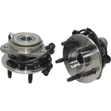 Pair of New Front Ford Ranger Mazda Mercury 4x4 Wheel Hub and Bearing Assembly