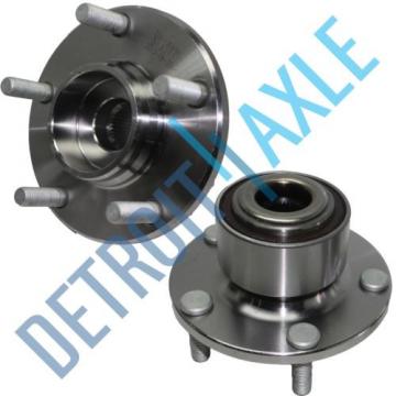 PAIR (2) NEW FRONT WHEEL HUB &amp; BEARING ASSEMBLY ABS &amp; NON-ABS for MAZDA 3