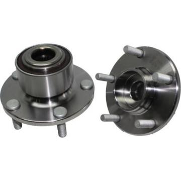 PAIR (2) NEW FRONT WHEEL HUB &amp; BEARING ASSEMBLY ABS &amp; NON-ABS for MAZDA 3