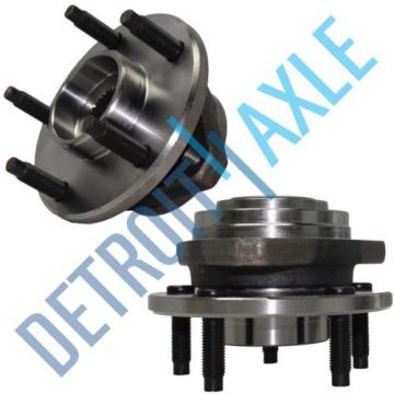 Pair of 2 NEW Front Driver and Passenger Wheel Hub and Bearing Assembly w/o ABS