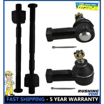 Eclipse Galant Talon Cirrus Sebring 4 Pc Kit Front Inner &amp; Outer Tie Rod End