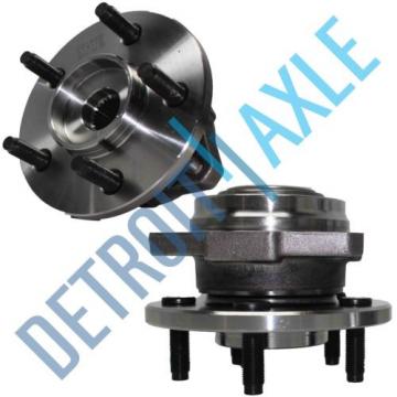 Pair of 2 NEW Front Jeep Liberty Wheel Hub and Bearing Assembly Set w/o ABS