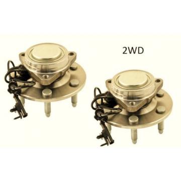 2007-2012 Chevrolet Avalanche (2WD) Front Wheel Hub Bearing Assembly (PAIR)