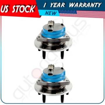 Pair Set Of 2 New Rear Wheel Hub Bearing Assembly Fits Buick Rendezvous W/ABS