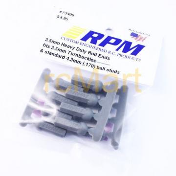 RPM 3.5mm Heavy Duty Rod Ends Team Associated 1:10 Losi EP RC Cars Buggy #73406