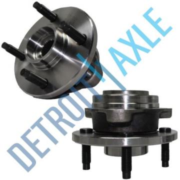 Pair (2) NEW Front Driver and Passenger Wheel Hub and Bearing Assembly w/o ABS