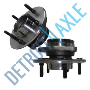 Both (2) New Complete Front Wheel Hub &amp; Bearing Assembly F-150 Trucks 4x4 NO ABS