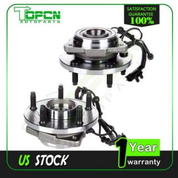 Pair Of 2 Front Wheel Hub Bearing Assembly New For 2007-2014 Jeep Wrangler W/ABS