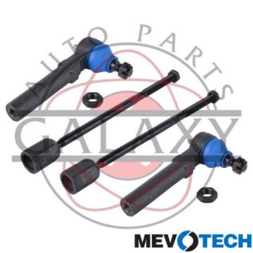 New Complete Replacement Inner &amp; Outer Tie Rod End Pairs For Ford Mustang 94-04