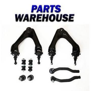 8 Pcs Front Suspension Kit Upper Control Arms, Lower Ball Joints, Tie Rod End...