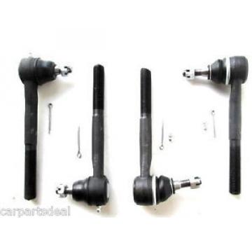 Chevrolet K2500 1988-2000 Tie Rod Ends Front Inner &amp; Outer Left &amp; Right 4Pcs