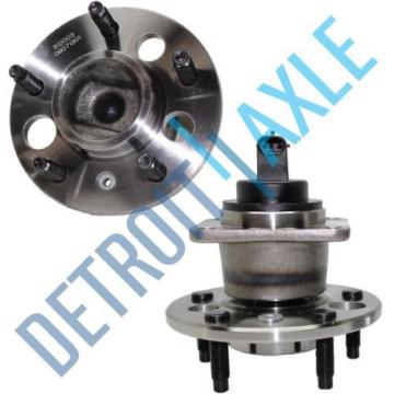 Pair (2) NEW REAR Wheel Hub and Bearing Assembly Buick Cadillac Pontiac ABS