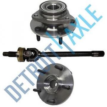 New Dodge Ram 1500 1994 - 1999 2-U JOINT Axle, 2 Wheel Hub Bearing Assembly; 4X4